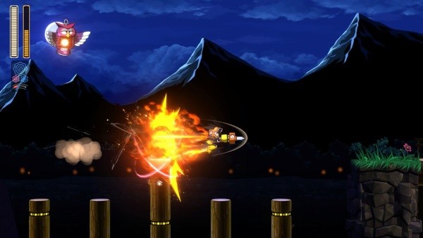 Not pictured: falling into a pit because that's what happens 90 percent of the time you use this weapon.