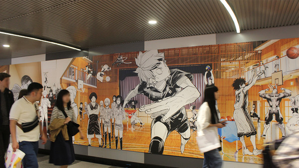 Shueisha and Kodansha's Biggest Manga Stars Appear in 30-Meter Mural in ...