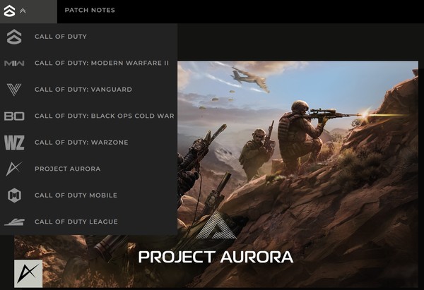 Call of Duty®: Project Aurora News