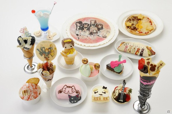 K-ON! Film Celebrated with Dishes, Desserts, Passports - Interest ...