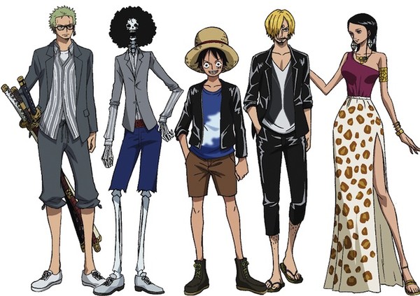 Eiichiro Oda One Piece Film Z Sketches Versus Anime Version