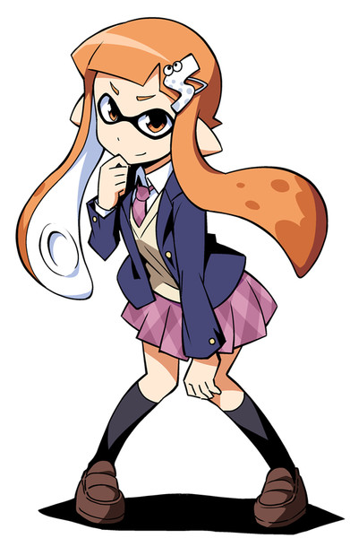 Squid Girl Teams Up with Splatoon Inkling - Interest - Anime News Network