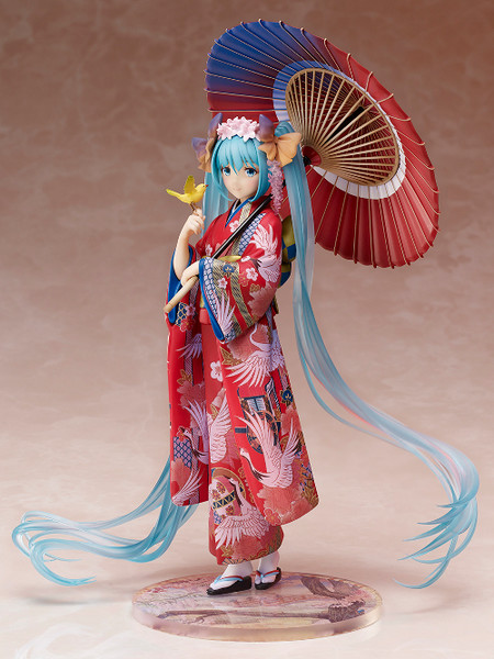 Snow Miku Sky Town Reveals Gorgeous Miku Kimono Figure - Interest ...