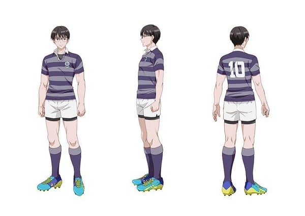 Rugby Anime ALL OUT!! Gets New Character Visuals