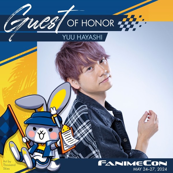 FanimeCon 2024 Hosts Voice Actor Yuu Hayashi News Anime News Network