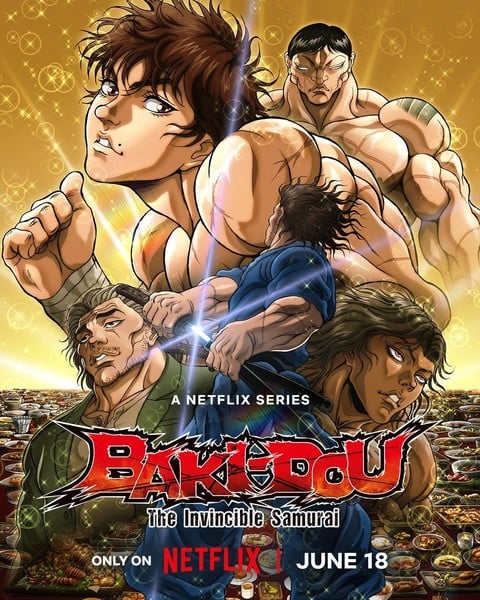 Key visual for cours 2 of BAKI-DOU: The Invincible Samurai