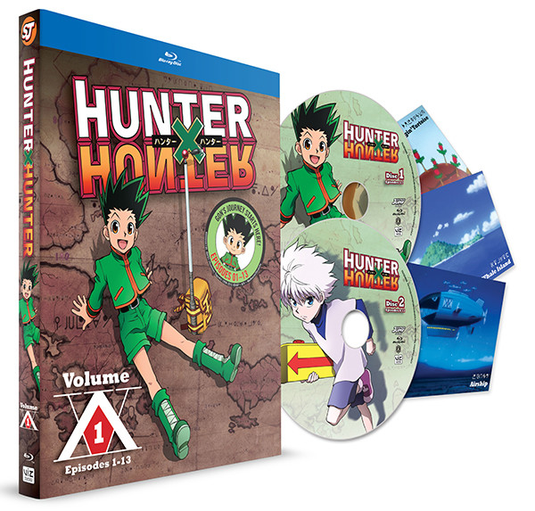 Hunter X Hunter Volume 1 Episodes 1-13 DVD 2 Disk Set Rated TV-14