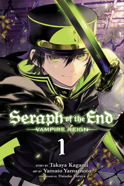 Apocalyptic Vampire Manga Seraph of the End Debuts June 3rd In Print &  Digital - Anime News Network