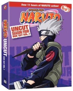 Naruto DVD Season 4 Box Set 1 - Review - Anime News Network