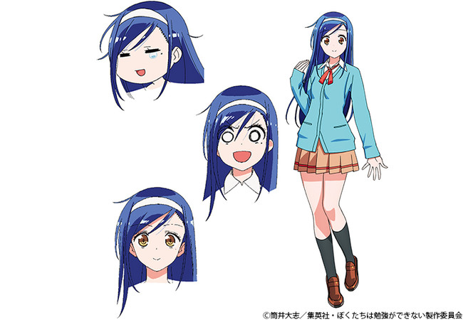 We Never Learn TV Anime's Color Character Designs Revealed ...
