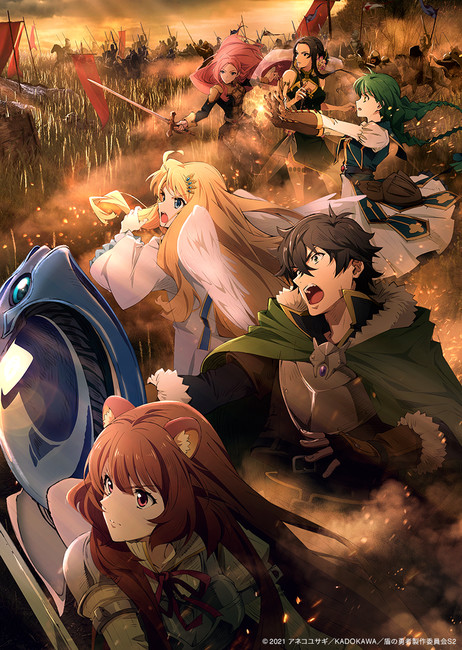 The Rising of the Shield Hero Anime's 2nd Season Premieres in 2021