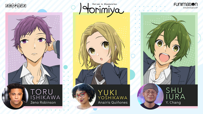 Funimation Announces Horimiya TV Anime's English Dub