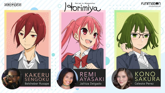 Funimation Announces Horimiya TV Anime's English Dub - News - Anime ...