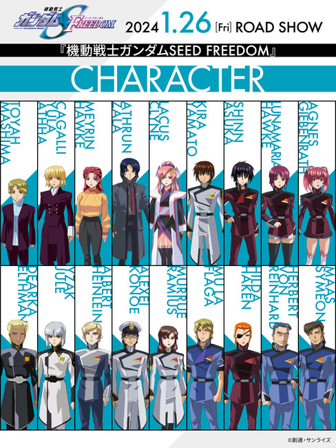 gundam-seed-freedom-cast