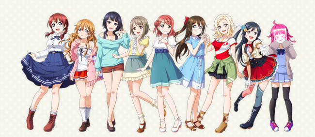 Love Live! School Idol Festival Reveals 6 New Characters in PDP Group ...